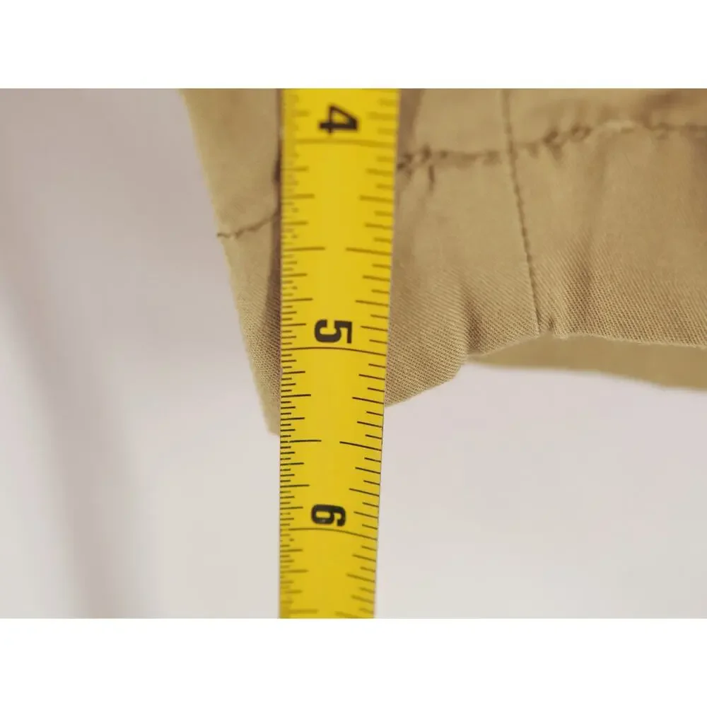 J. Crew Portsider NWT Stretch Chino Shorts Men's Size 35 Khaki Tan 5